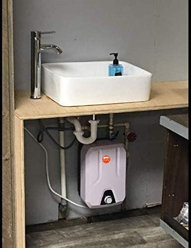 110V-120V 1.5Kw Small Under Sink Tank 2.16Gallon Water Heater Hot Storage,Mini Instant Electric RV TR Trailer Kitchen Compact Point-of-Use, (2.16gallon)7