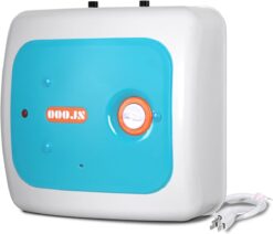 110V-120V 1440-1500W Instant Electric Hot Water Heater Under Kitchen Small Tank 8.0 Gallon Storage,Rv Trailer Instant Fiberglass Compact Point-of-Use,2 PCs 16” Long 1/2”FIP Stainless Steel Hose 30L