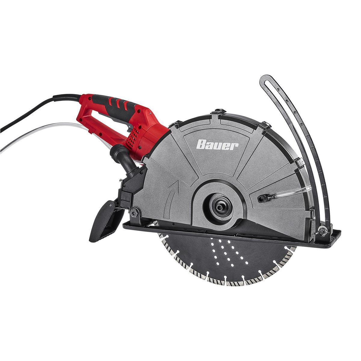 BAUER 15 Amp 14 in. Portable Concrete Pull Saw BAUER 21713E-B 15 Amp 14 in. Portable Concrete Pull Saw