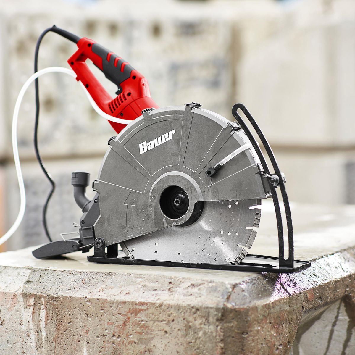 BAUER 15 Amp 14 in. Portable Concrete Pull Saw11