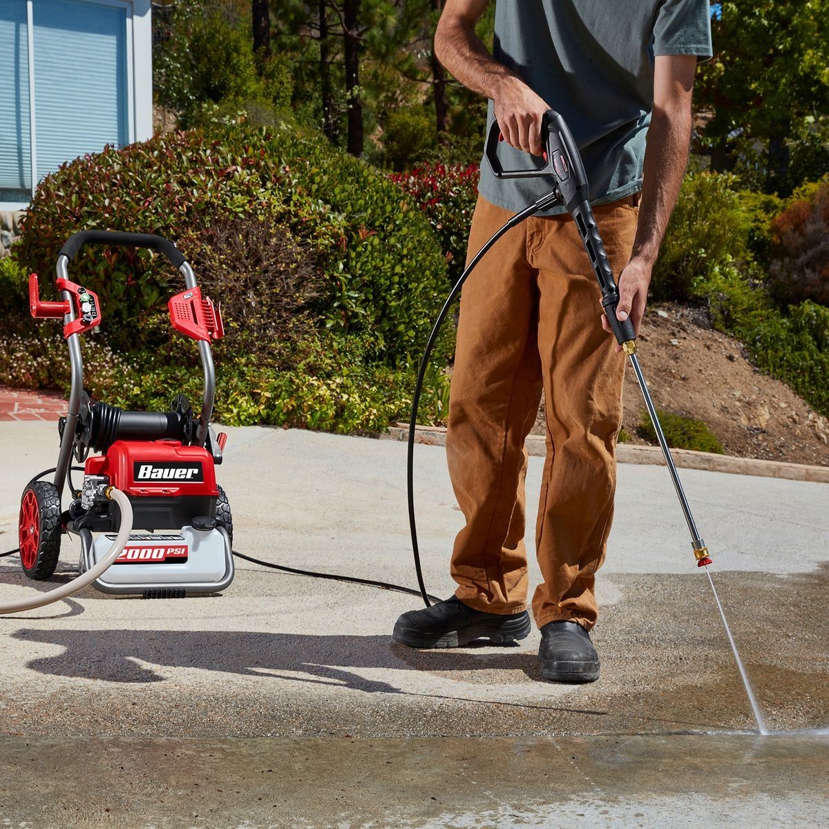 BAUER 20141E-B 2000 PSI Max Performance Electric Pressure Washer11