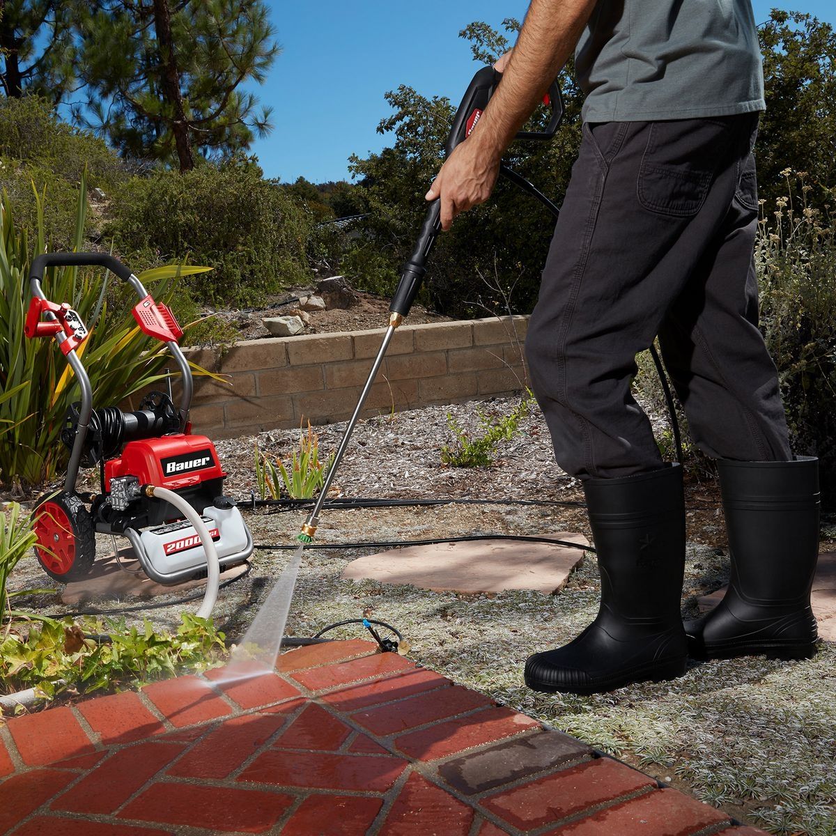 BAUER 20141E-B 2000 PSI Max Performance Electric Pressure Washer7