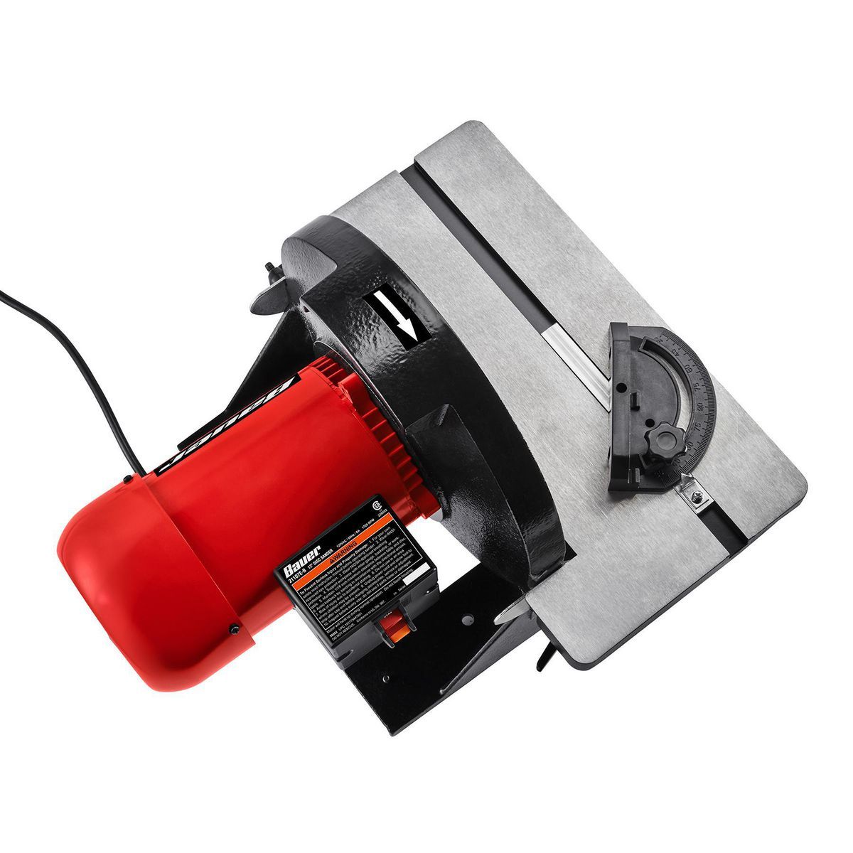 BAUER 21107E-B 12 in., 1-1 4 HP Disc Sander8
