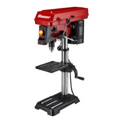BAUER 22201E-B 10 in., 5-Speed Bench Drill Press with Light