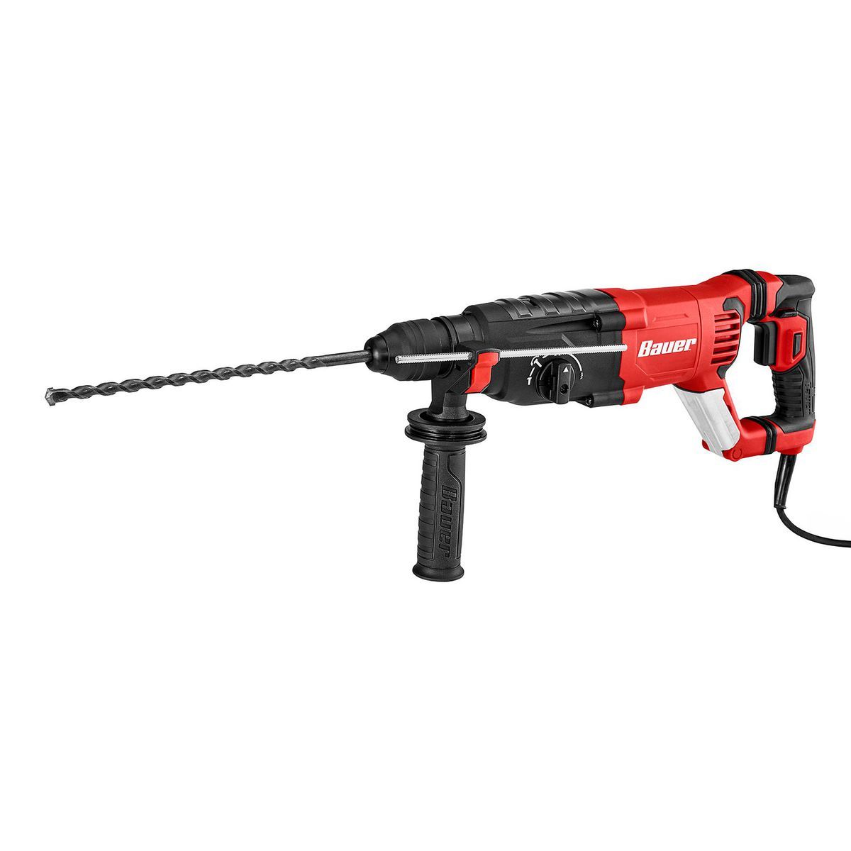 BAUER 8.5 Amp, 1 in. SDS-PLUS Type Variable-Speed Rotary Hammer BAUER 2142E-EB 8.5 Amp, 1 in. SDS-PLUS Type Variable-Speed Rotary Hammer