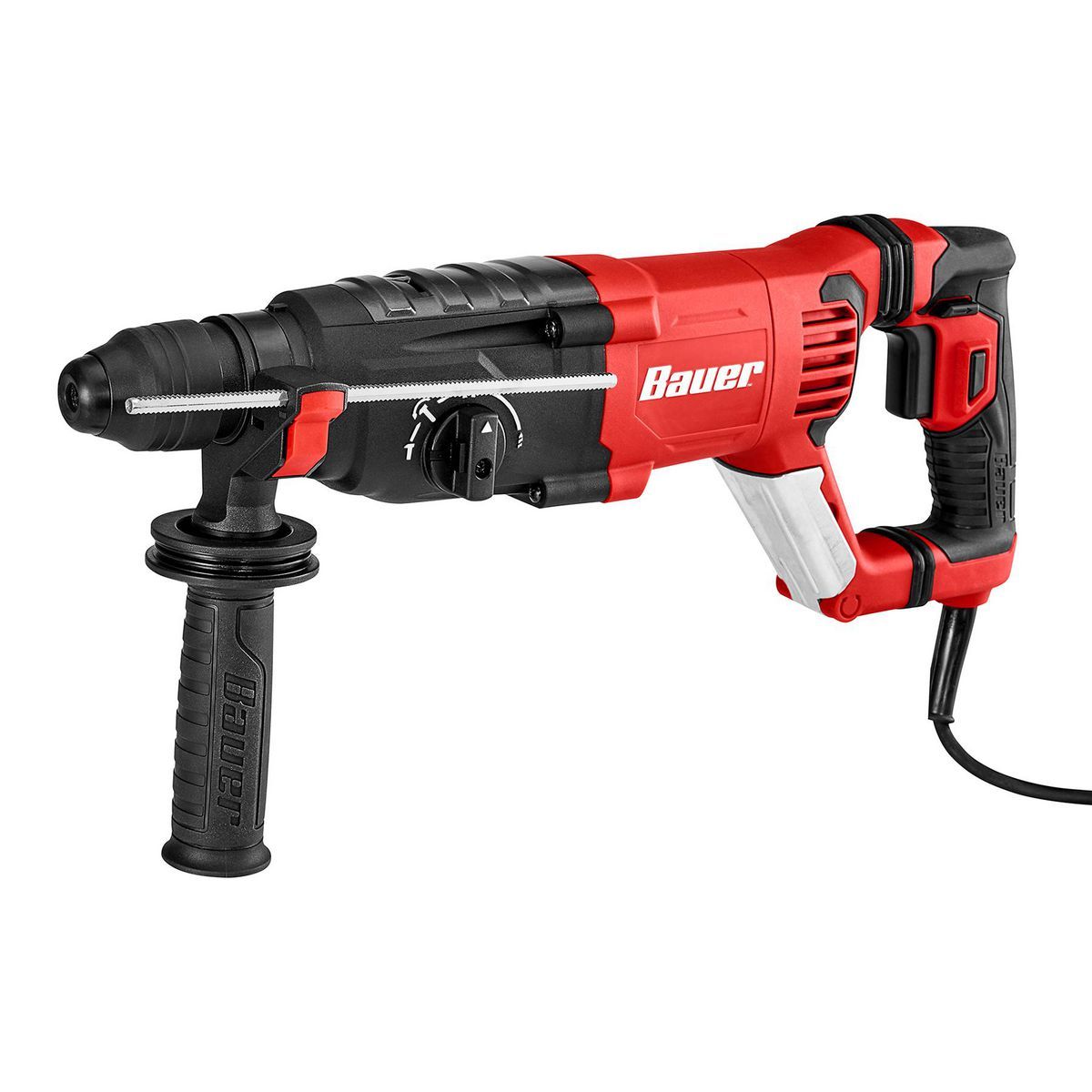 BAUER 8.5 Amp, 1 in. SDS-PLUS Type Variable-Speed Rotary Hammer0