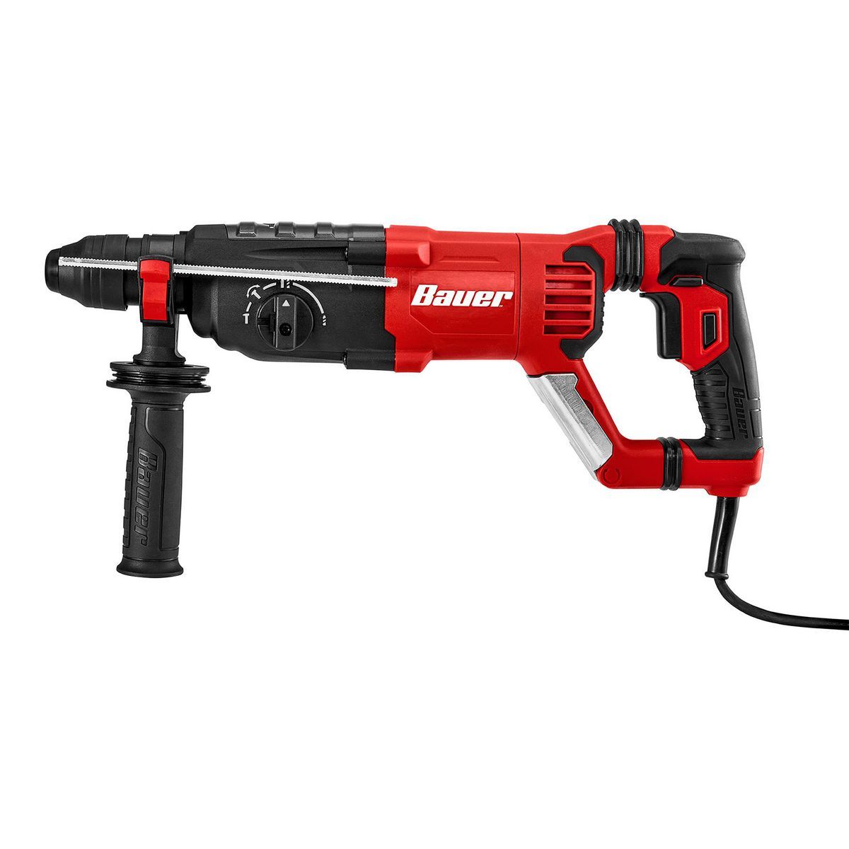 BAUER 8.5 Amp, 1 in. SDS-PLUS Type Variable-Speed Rotary Hammer1
