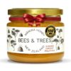 Bees & Trees Manuka Honey 550+ MGO – New Zealand Pure Monofloral, Raw, Bioactive – Unpasteurized Superfood for Wellness – Bioactive, Nutrient-Packed for Immunity & Vitality - 380g (13.4oz) Glass Jar
