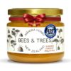 Bees & Trees Manuka Honey 830+ MGO – New Zealand Pure Monofloral, Raw, Bioactive – Unpasteurized Superfood for Wellness – Bioactive, Nutrient-Packed for Immunity & Vitality - 380g (13.4oz) Glass Jar