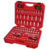 CRAFTSMAN 105-Piece Standard (SAE) and Metric Polished Chrome Mechanics Tool Set with Hard Case