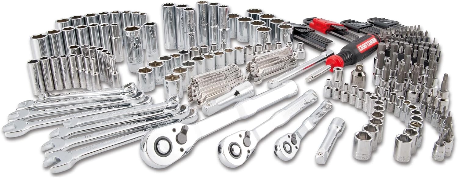 CRAFTSMAN 262-Piece Mechanic Tool Set, Master Socket Set with 3-Drawer VERSASTACK Tool Box, SAE Metric Set (CMMT45309)1