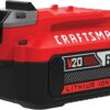 CRAFTSMAN V20 Battery, 6.0 Ah, Lithium Ion Battery (CMCB206)
