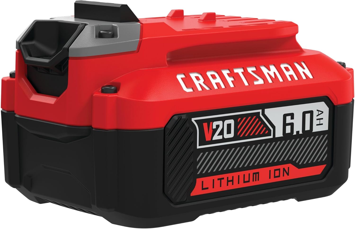 CRAFTSMAN V20 Battery, 6.0 Ah, Lithium Ion Battery (CMCB206) CRAFTSMAN V20 Battery, 6.0 Ah, Lithium Ion Battery (CMCB206)