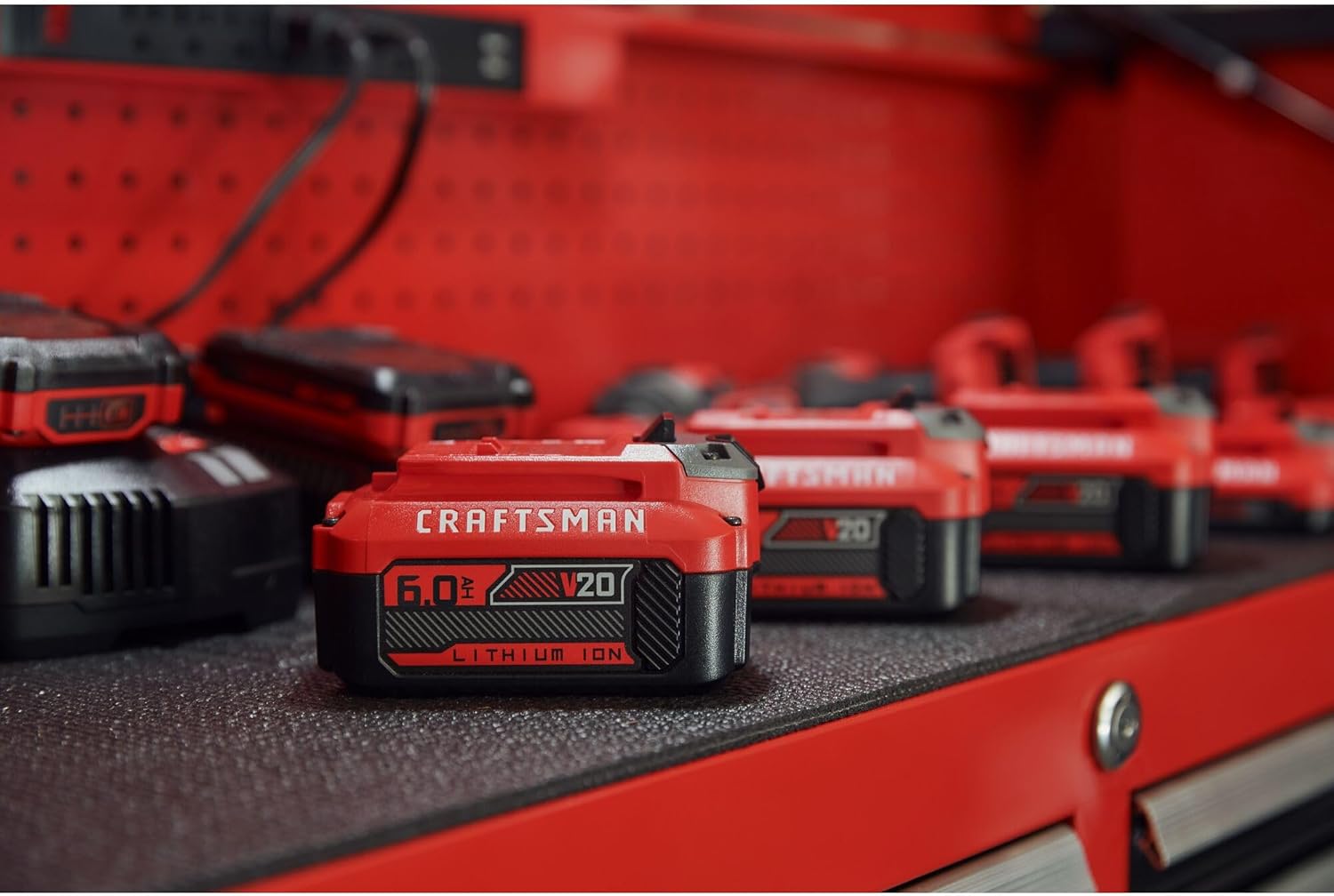 CRAFTSMAN V20 Battery, 6.0 Ah, Lithium Ion Battery (CMCB206)44