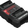 CRAFTSMAN V20 Battery Charger, Dual Port, 2.0-Ah (CMCB124)