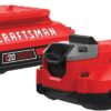 CRAFTSMAN V20 Lithium Ion Battery, 2.0-Amp Hour, 2 Pack (CMCB202-2)