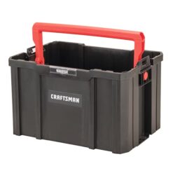 CRAFTSMAN VERSASTACK 17-in W x 10.75-in H x 12.5-in D Black Plastic Tool Box (CMST17809)
