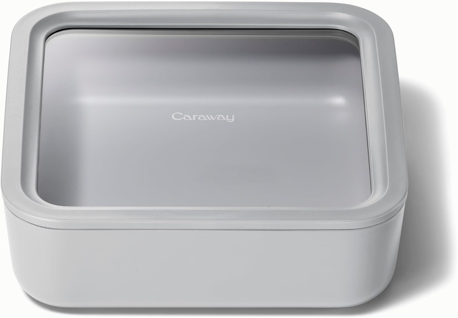 Caraway Glass Food Storage, 10 Cup Glass Container,Ceramic Coated Food Container,Easy to Store, Non Toxic, Non Stick Lunch Box Container with Glass Lids. Dishwasher, Oven,Square Shape,Gray Caraway Glass Food Storage, 10 Cup Glass Container,Ceramic Coated Food Container,Easy to Store, Non Toxic, Non Stick Lunch Box Container with Glass Lids. Dishwasher, Oven,Square Shape,Gray