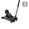 DAYTONA DS300SB 3 Ton Professional Floor Jack with RAPID PUMP, Black