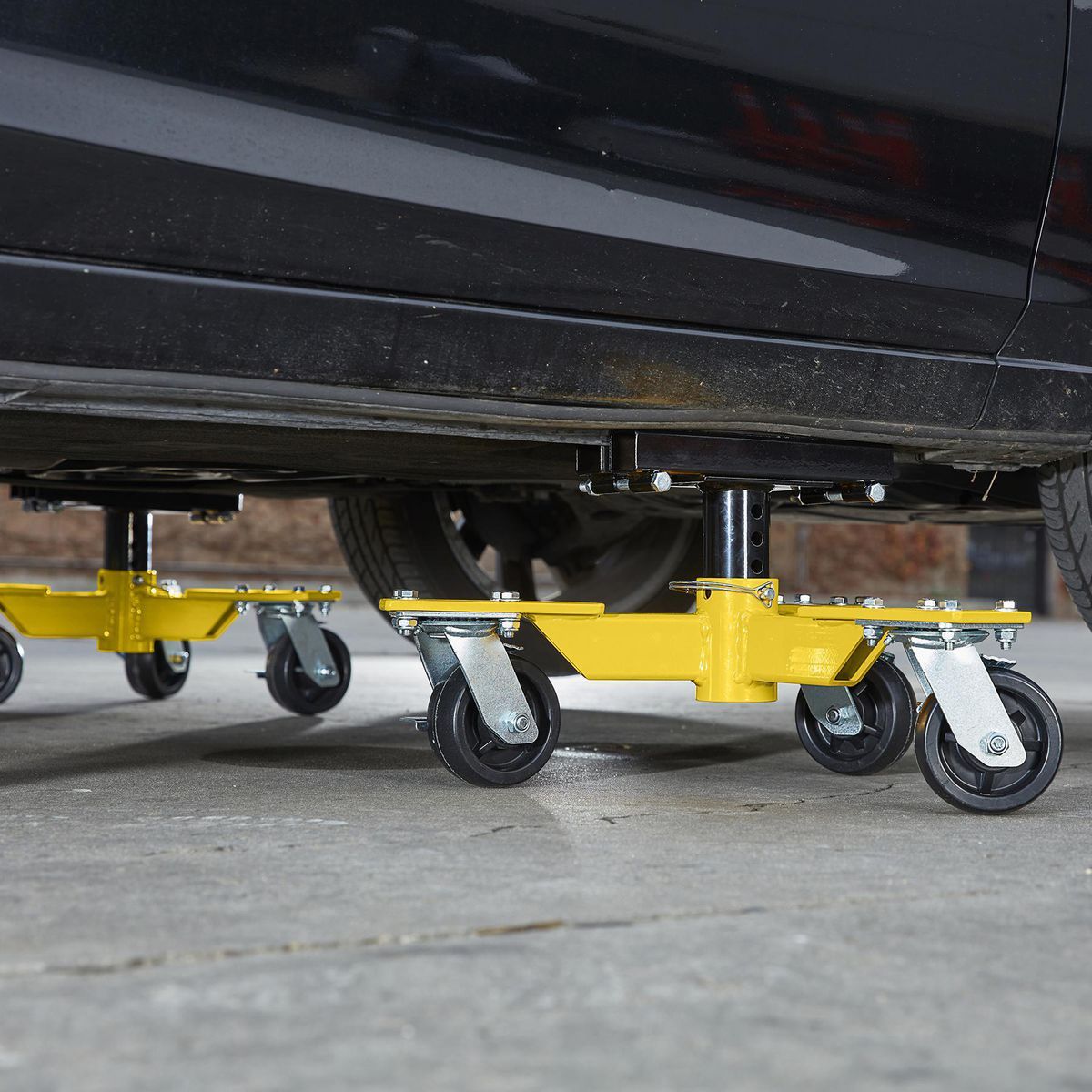 DAYTONA 3600 lb. Pinch Weld Vehicle Dollies, 2-Pack12