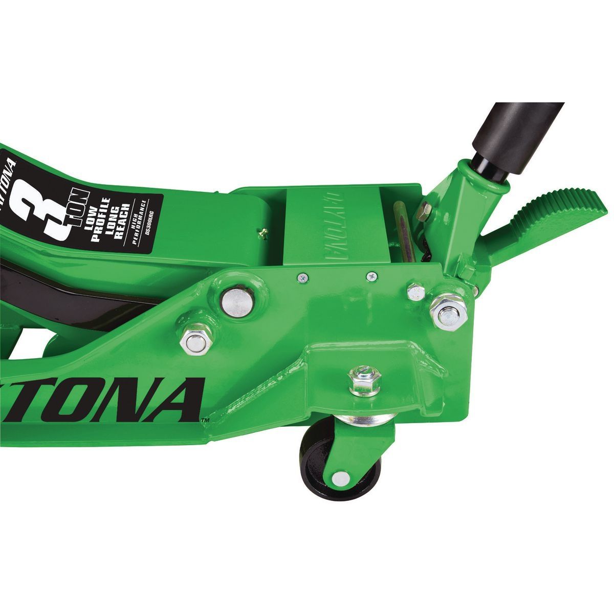 DAYTONA DS300LRG 3 Ton Long-Reach Low-Profile Professional Floor Jack with RAPID PUMP, Green6