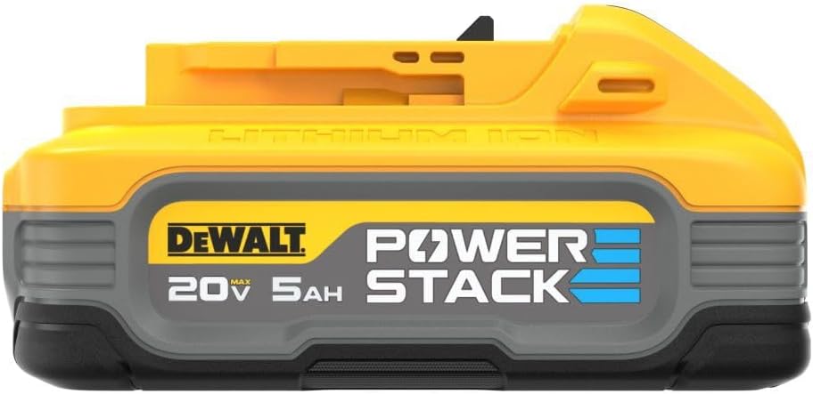 DEWALT 20V MAX XR POWERSTACK 5 Ah Lithium Ion Battery (DCBP520)5