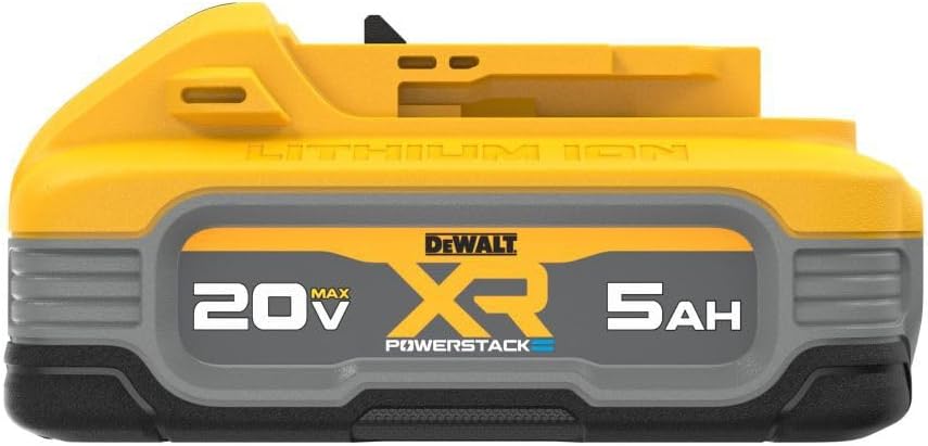 DEWALT 20V MAX XR POWERSTACK 5 Ah Lithium Ion Battery (DCBP520)7