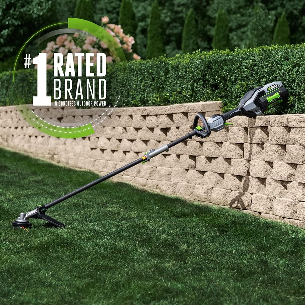 EGO Power+ MST1603 16-Inch 56-Volt Multi-Head Lithium-Ion Cordless String Trimmer with POWERLOAD™ Technology, 4.0Ah Battery and Charger Included, Black1