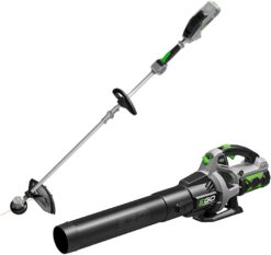 EGO Power+ ST1502LB 15-Inch 56-Volt Cordless String Trimmer & 530CFM Blower Combo Kit with 2.5Ah Battery and Charger Included, Black