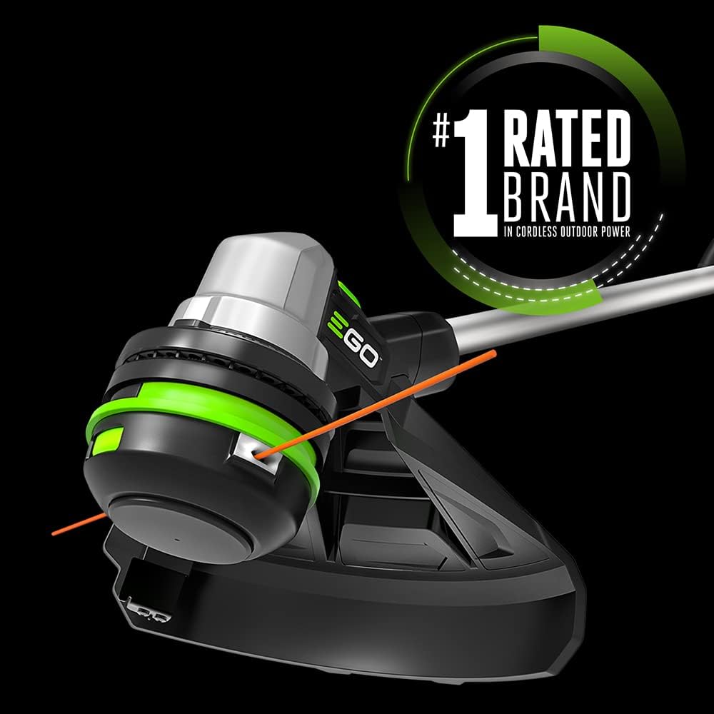 EGO ST6151LB 15-Inch 56-Volt Lithium-ion Cordless POWERLOAD™ String Trimmer with Aluminum Telescopic Shaft & 615 CFM Blower Combo Kit with 2.5Ah Battery and Charger Included1