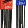 EKLIND 17222 Double-Ball-Hex L-Key allen wrench Combo- Extra Long Inch / MM (2 sets 22pc) Pack of 1, Sae & Metric