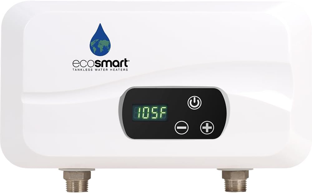 EcoSmart POU 4T 3.5kW 120v Thermostatic Point of Use Tankless Electric Water Heater EcoSmart POU 4T 3.5kW 120v Thermostatic Point of Use Tankless Electric Water Heater