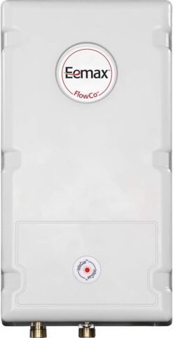 Eemax SPEX2412 FlowCo 2.4 Kilowatt 120 Volt Electric Point of Use Water Heater, White