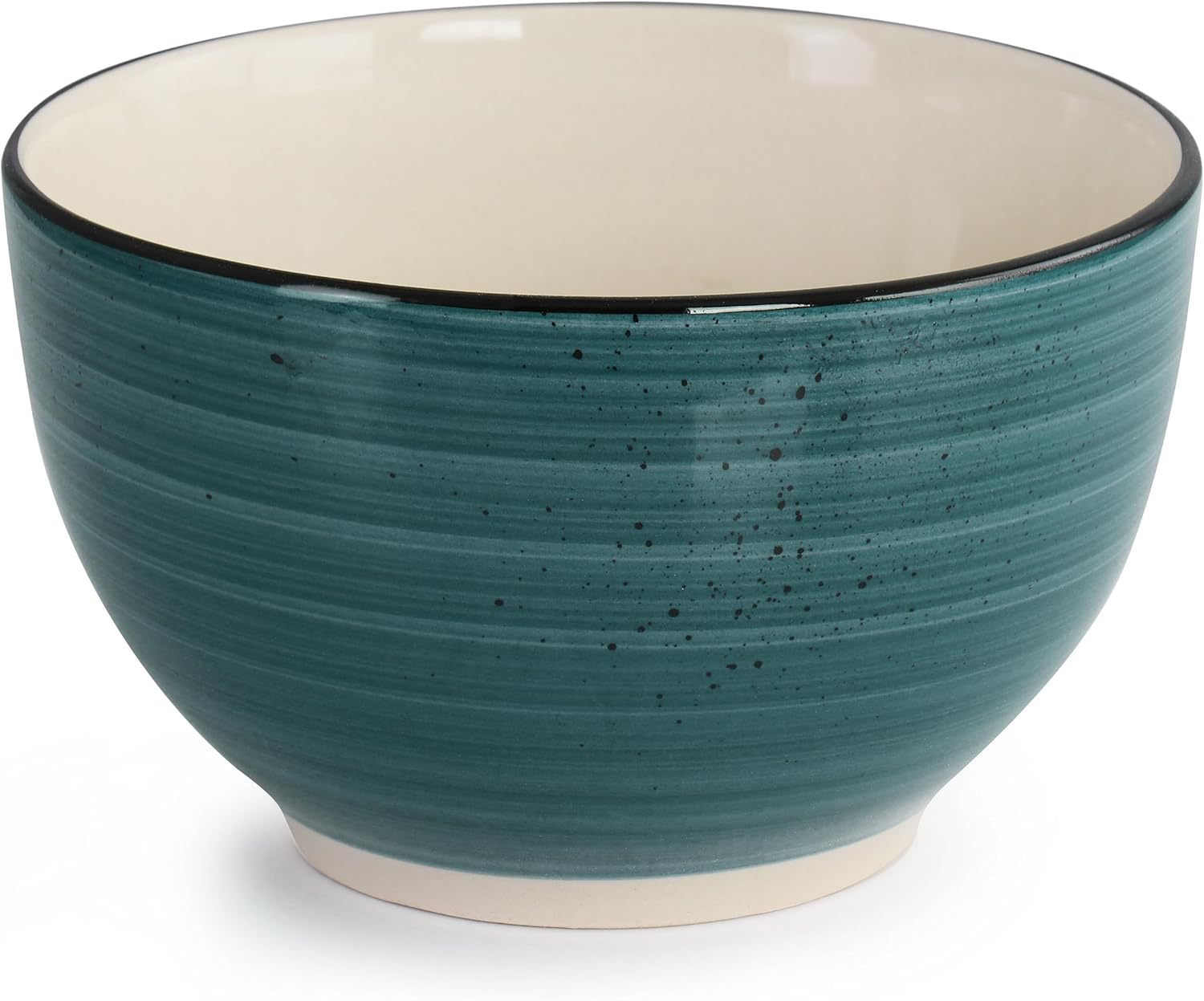 Elama Gia 24 Piece Stoneware Dinnerware Set (Dark Green)8
