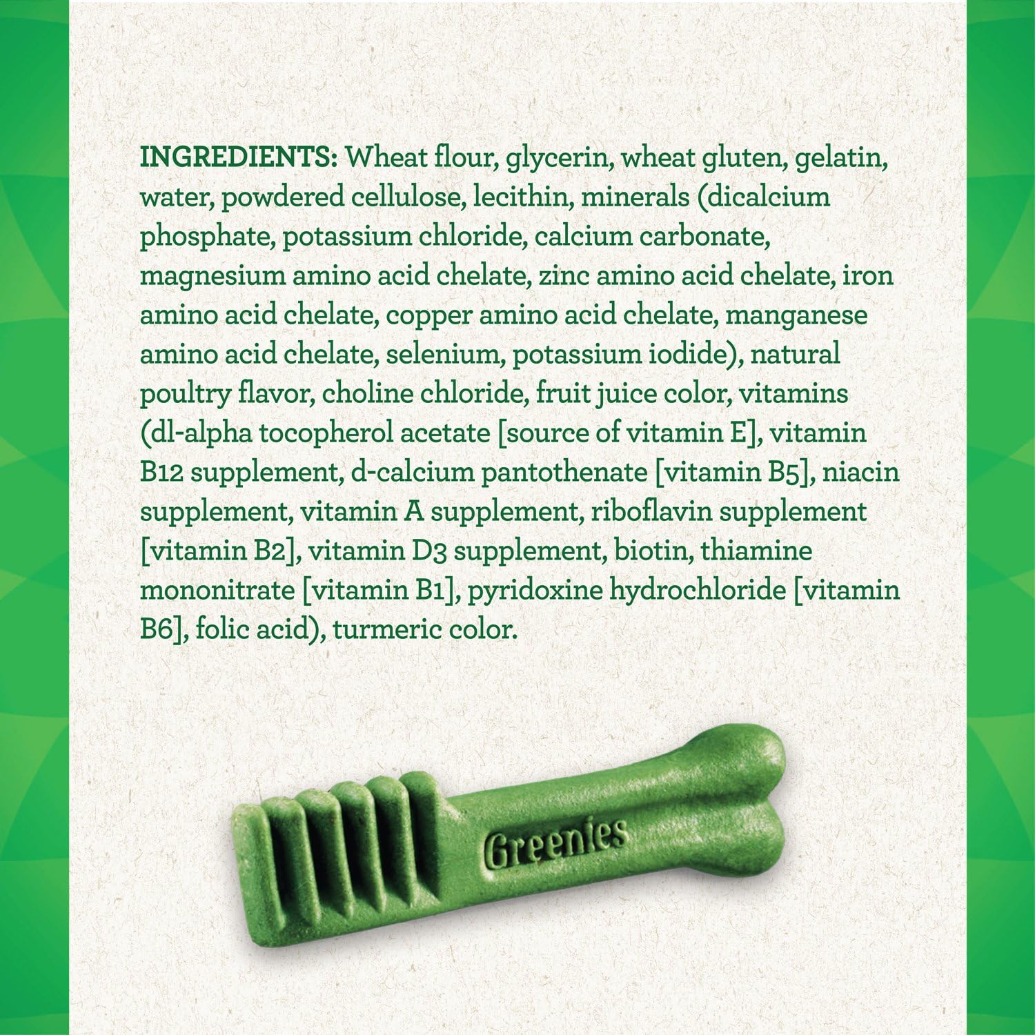 GREENIES Original TEENIE Natural Dog Dental Care Chews Oral Health Dog Treats, 72 oz. Pack (260 Treats)7
