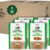Greenies Pill Pockets for Dogs Capsule Size Natural Soft Dog Treats with Real Peanut Butter, (6) 7.9 oz. Packs (180 Treats)