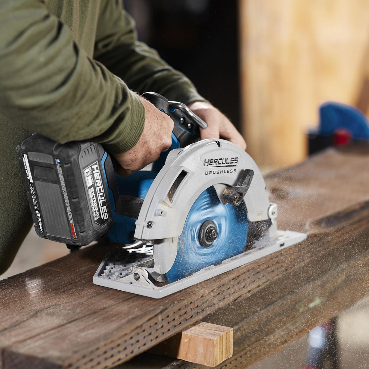 HERCULES HCB721B 20V Brushless Cordless 7-1 4 in. Circular Saw - Tool Only15