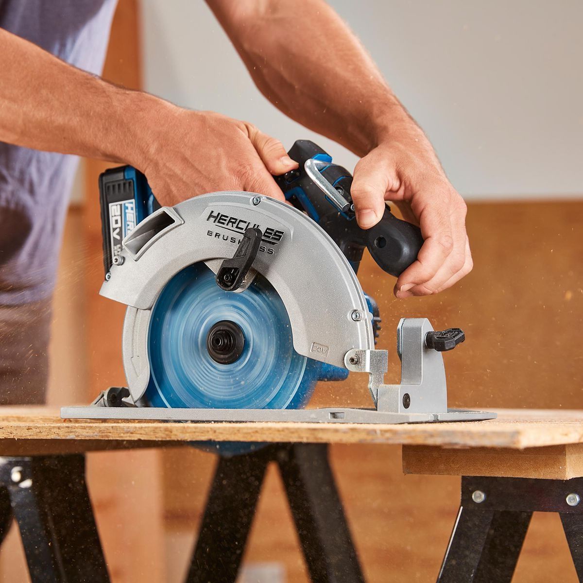 HERCULES HCB721B 20V Brushless Cordless 7-1 4 in. Circular Saw - Tool Only8