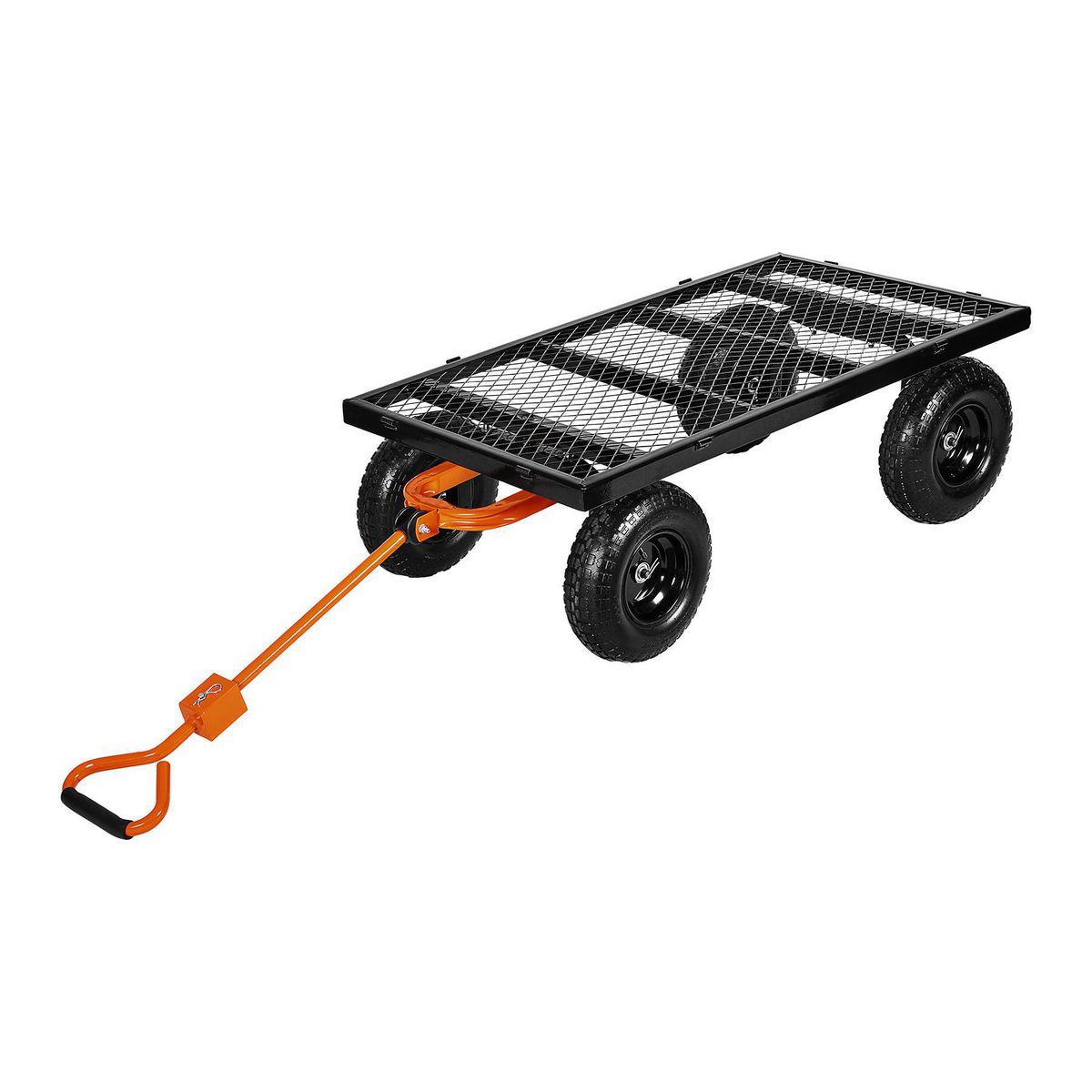 HFT 1200 lb. Capacity Steel Utility Cart with Removable Sides1