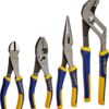 IRWIN VISE-GRIP Pliers Set, 4-Piece (2078707), Blue