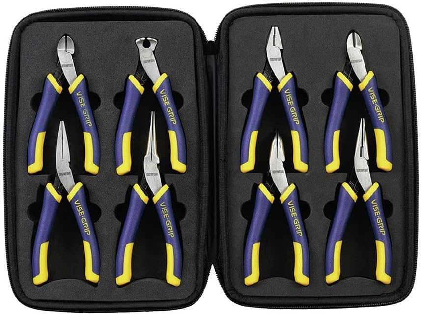 IRWIN VISE-GRIP Pliers Set with Case, 8 Pieces (2078714) IRWIN VISE-GRIP Pliers Set with Case, 8 Pieces (2078714)