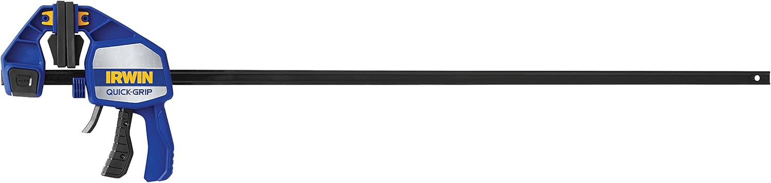 IRWINQUICK-GRIPOne-Handed Bar Clamp, Heavy-Duty, 36, 1964715 IRWIN QUICK-GRIPOne-Handed Bar Clamp, Heavy-Duty, 36", 1964715