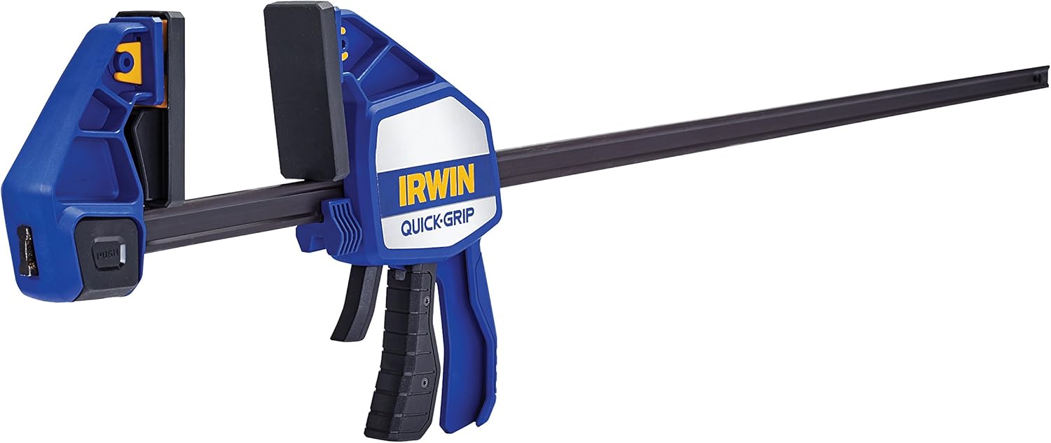 IRWINQUICK-GRIPOne-Handed Bar Clamp, Heavy-Duty, 36, 19647151