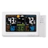 La Crosse Technology Wireless Atomic Digital Color Forecast Station with Alerts, White (308-1414W)