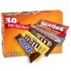 M&M'S, SNICKERS, 3 MUSKETEERS, SKITTLES & STARBURST Variety Pack Full Size Bulk Candy Assortment, 56.11 oz, 30 Count