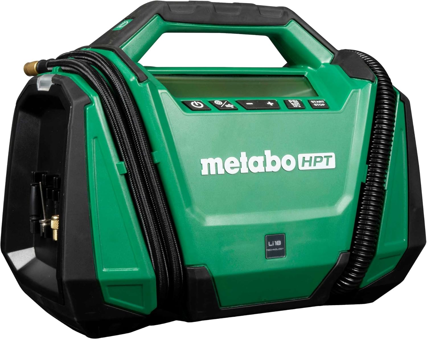 Metabo HPT 18V MultiVolt™ Cordless Dual Function Inflator, Tool Only - No Battery, Portable Air Compressor, UP18DAQ46