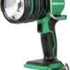 Metabo HPT 18V MultiVolt™ Cordless LED Handheld Spotlight | Tool Only - No Battery | Illuminates up to 730 yards | 4 Light Settings | 1050 Lumen | UB18DHQ4