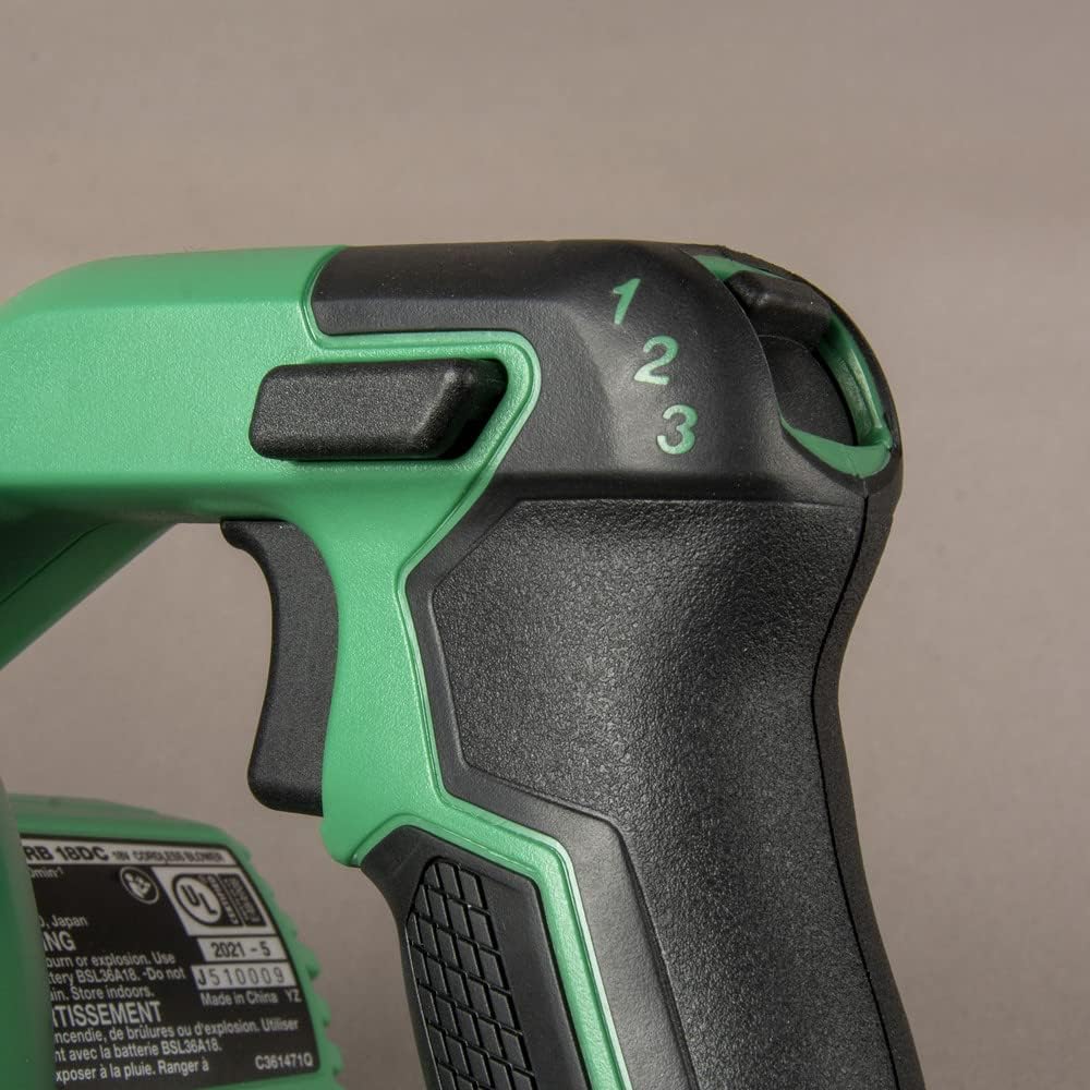 Metabo HPT 18V MultiVolt™ Cordless Li-Ion Compact Blower Tool Only - No Battery Variable Speed 3 Speed Selector to Reduce Fatigue 124 CFM 213 MPH Lifetime Tool Warranty RB18DCQ40