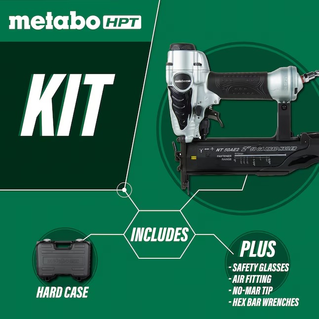 Metabo HPT 2-in 18-Gauge Pneumatic Straight Brad Nailer2_11zon