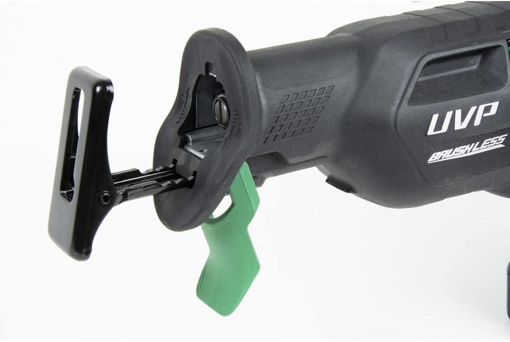 Metabo HPT 36V MultiVolt Cordless Reciprocating Saw User Vibration Protection Tool Body Only CR36DAQ4, Green6